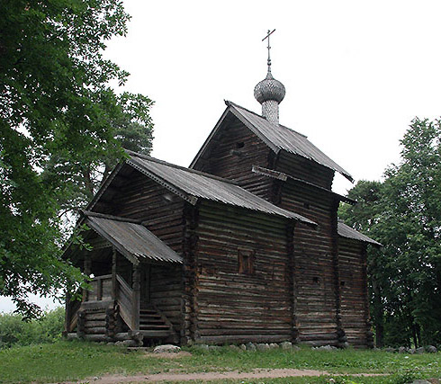 Витославлицы. Церковь Николы из деревни Тухоля