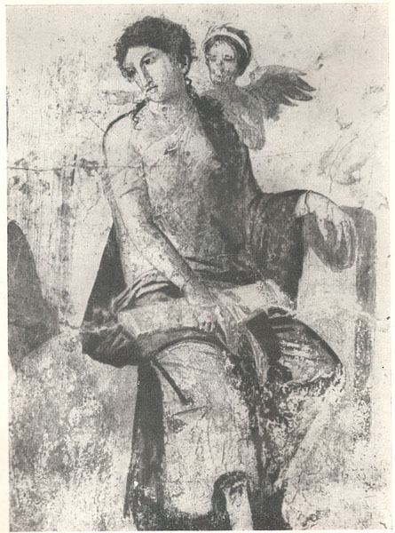 Афродита. Деталь фрески «Наказание амура». Помпеи