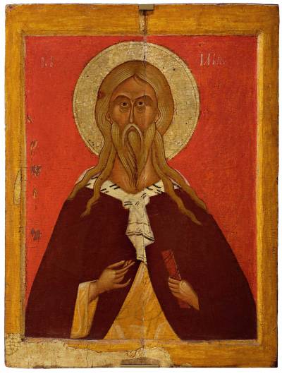 Икона «Илья Пророк» из собрания Остроухова