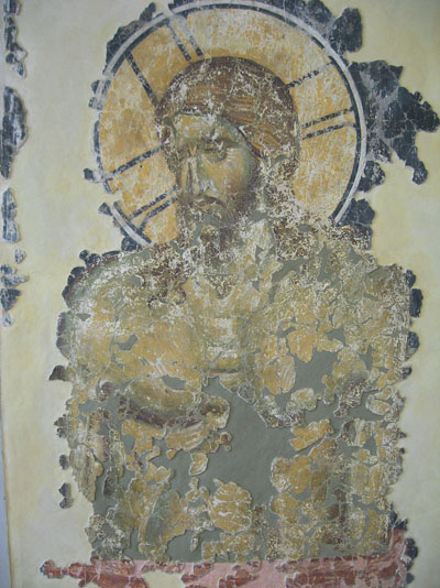 Фреска «Не рыдай Мене, Мати» из церкви Спаса на Ковалеве 